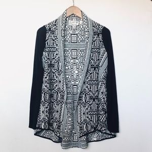 FIELD FLOWER x Anthropologie Cardigan Medium Sweater Geometric Boho